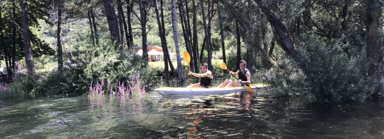 In Canoa per Rilassarsi